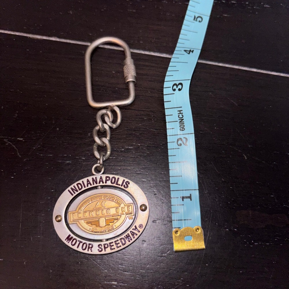 Indianapolis Motor‎ Speedway 2004 US Grand Prix Formula One F1 Spinner Keychain